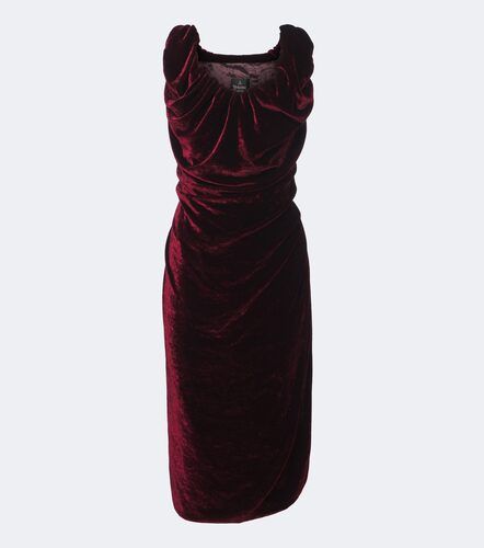 Midikleid Ginnie Amber aus Samt - Vivienne Westwood - Modalova