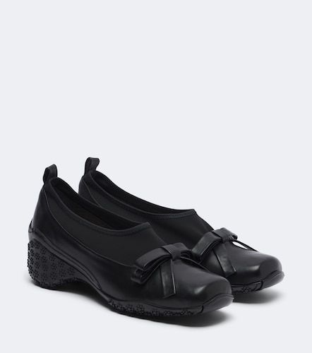 Zapatos slip-on con piel y lazo - Simone Rocha - Modalova