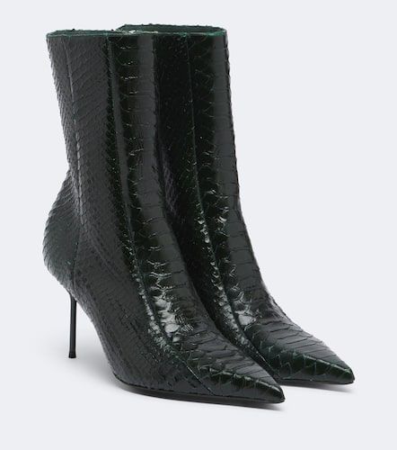 Botines Lidia de piel grabada - Paris Texas - Modalova