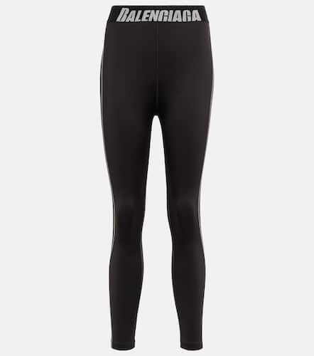 Balenciaga High-rise logo leggings - Balenciaga - Modalova