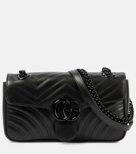 GG Marmont Mini leather shoulder bag - Gucci - Modalova