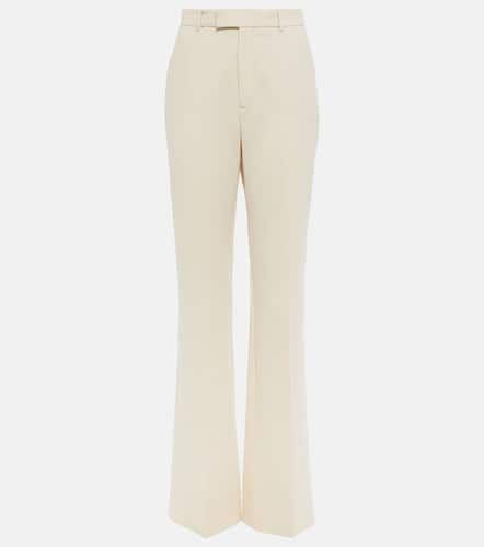 Gucci Flared wool crÃªpe pants - Gucci - Modalova