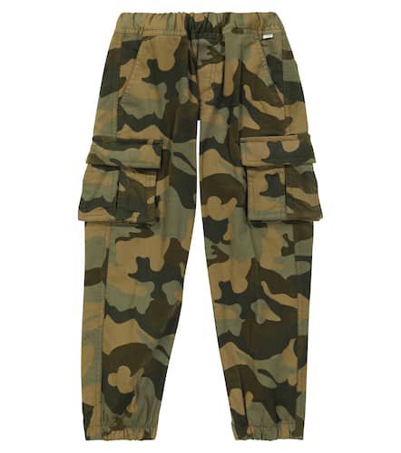 Camouflage cotton-blend cargo pants - Il Gufo - Modalova