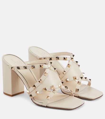 Rockstud 90 leather mules - Valentino Garavani - Modalova