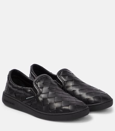 Sawyer leather slip-on sneakers - Bottega Veneta - Modalova