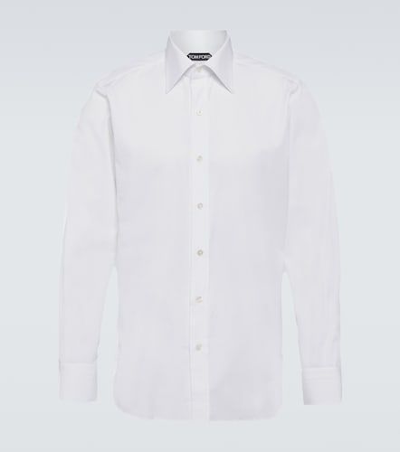 Camisa de popelín de algodón - Tom Ford - Modalova