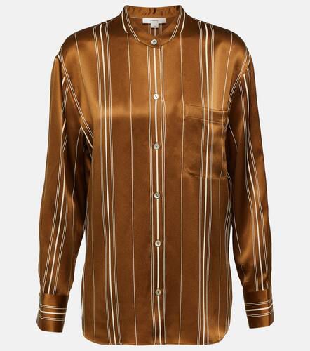 Vince Striped silk shirt - Vince - Modalova