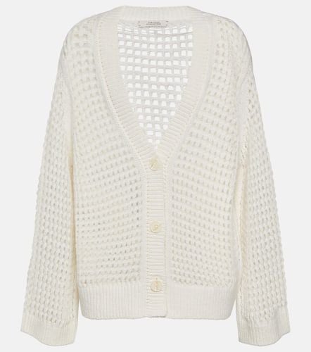 Pointelle wool and cashmere cardigan - Dorothee Schumacher - Modalova