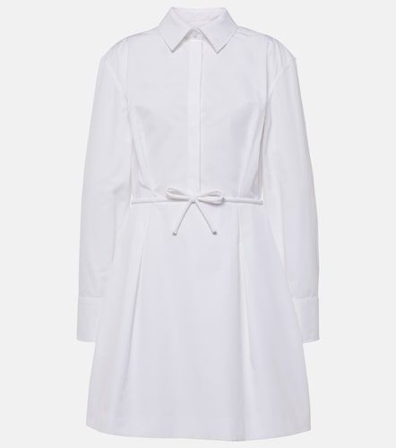 Vestido camisero de popelín de algodón - Valentino Garavani - Modalova