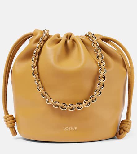 Flamenco Small leather bucket bag - Loewe - Modalova