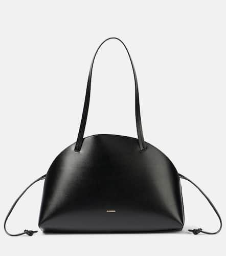 Curve Medium leather shoulder bag - Jil Sander - Modalova