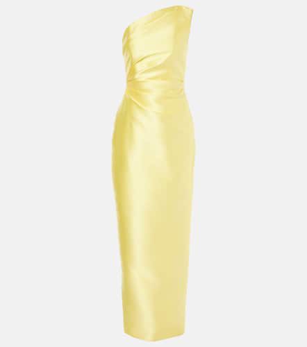 Kira one-shoulder twill maxi dress - Solace London - Modalova