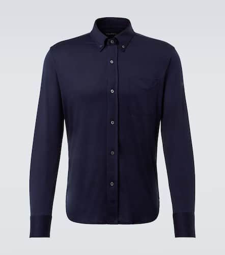 Tom Ford Camisa de seda y algodón - Tom Ford - Modalova