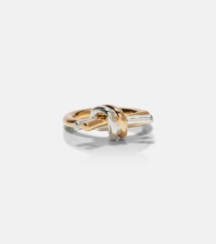 Knot -plated sterling silver ring - Bottega Veneta - Modalova