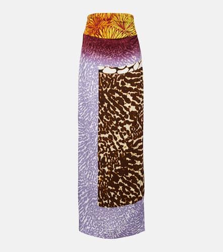スカート DRIES VAN NOTEN SIMA EBMROIDERED SKIRT Purple sima embroydered skirt Dries van noten- women - DRIES
