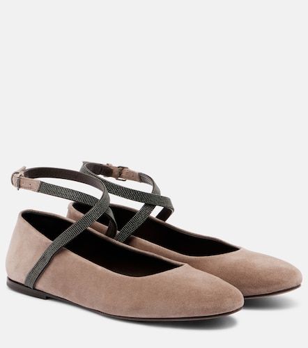 Bailarinas Monili de ante - Brunello Cucinelli - Modalova