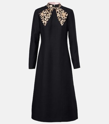Abito midi in Crepe Couture con fiocco - Valentino Garavani - Modalova