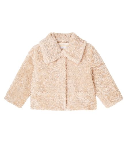 Monnalisa Jacke aus Teddyfleece - Monnalisa - Modalova