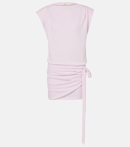 Vestido corto Marielle de jersey de algodón - Isabel Marant - Modalova