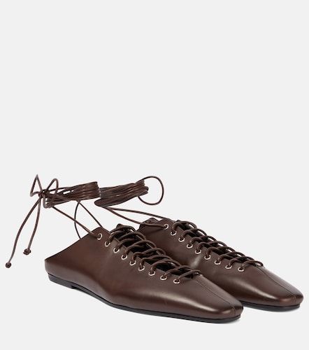 Ballerine stringate in pelle - Dries Van Noten - Modalova