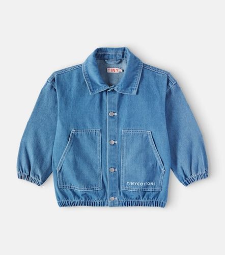 Chaqueta de denim con logo - Tinycottons - Modalova