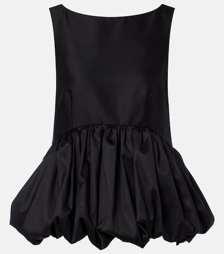 Róhe Top de lana y seda con péplum - Rohe - Modalova