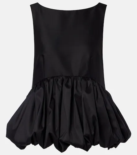 Róhe Top de lana y seda con péplum - Rohe - Modalova