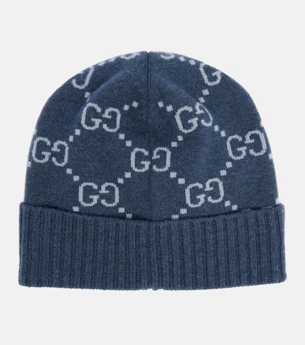 Gorro de cachemir con GG en jacquard - Gucci - Modalova