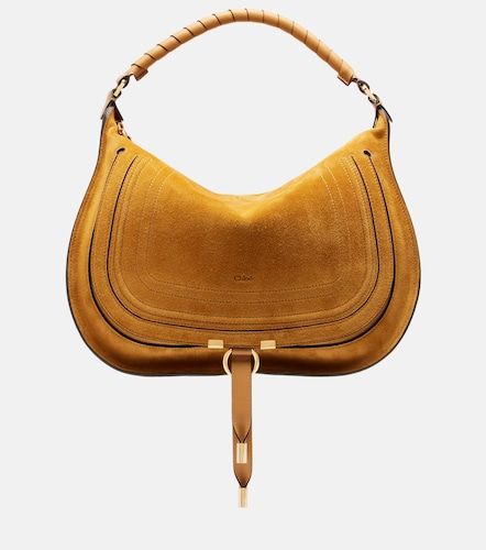 Chloé Borsa a spalla Marcie Medium in suede - Chloe - Modalova