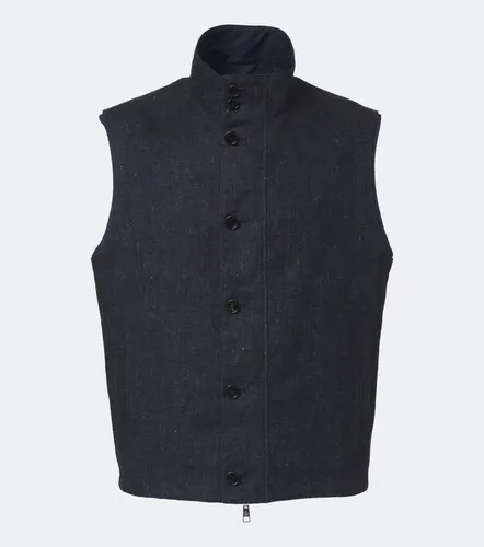 Dunhill Linen vest - Dunhill - Modalova
