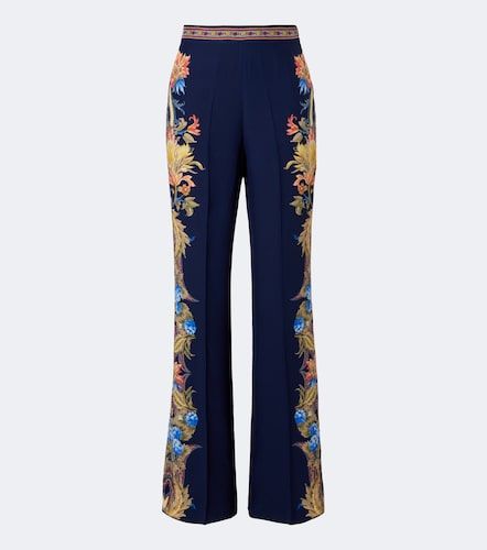 Etro Gerade Hose aus Seide - Etro - Modalova