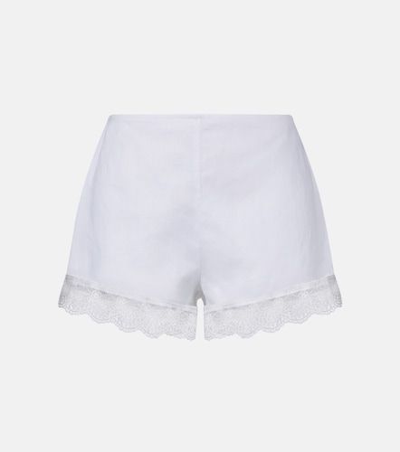 Shorts Von aus Leinen mit Spitze - Staud - Modalova