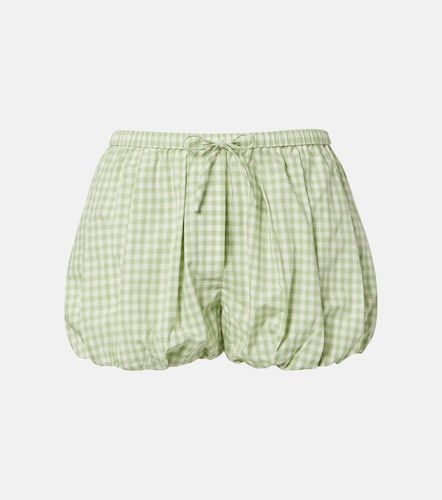 Simkhai Gingham cotton-blend shorts - Simkhai - Modalova