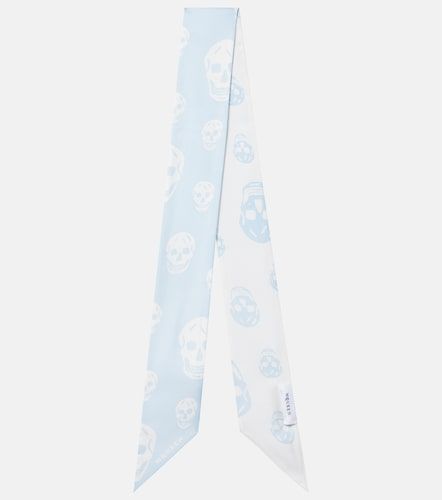 McQueen Skull silk scarf - McQueen - Modalova