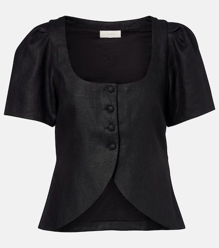 Faithfull Top Emma de lino - Faithfull - Modalova
