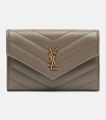 Tarjetero Cassandre de piel - Saint Laurent - Modalova