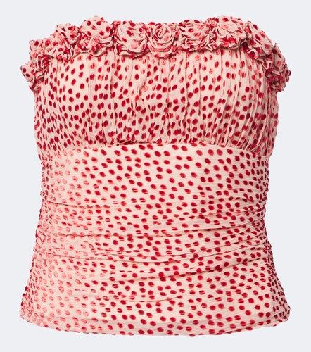 Posse Top corsetto Elise a pois - Posse - Modalova