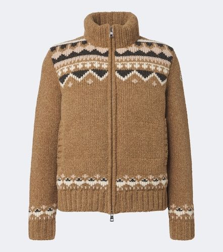 Moncler Daunenjacke aus Strick - Moncler - Modalova
