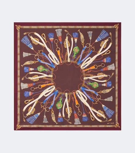 Etro Printed silk scarf - Etro - Modalova