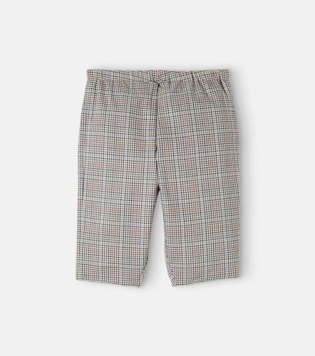 Bebé - pantalones Dandy de algodón a cuadros - Bonpoint - Modalova