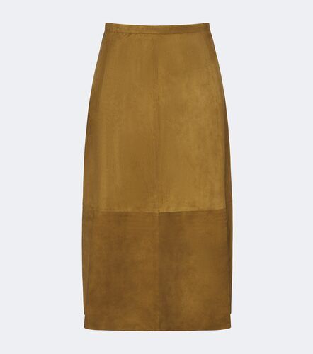 Vince Suede midi skirt - Vince - Modalova