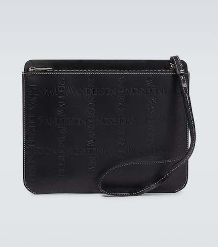 Pouch Small de piel grabada - JW Anderson - Modalova