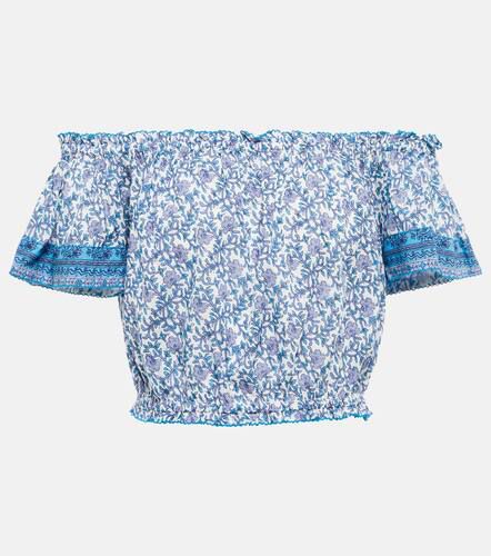 Camilla floral off-shoulder top - Poupette St Barth - Modalova