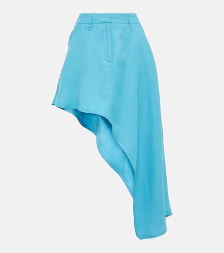 Asymmetric twill miniskirt - Stella McCartney - Modalova