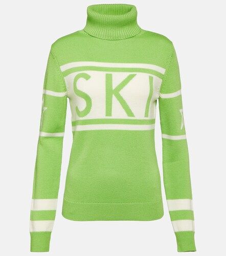 Pullover Schild in lana a intarsio - Perfect Moment - Modalova
