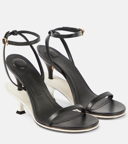 Les Doubles Sandales leather sandals - Jacquemus - Modalova