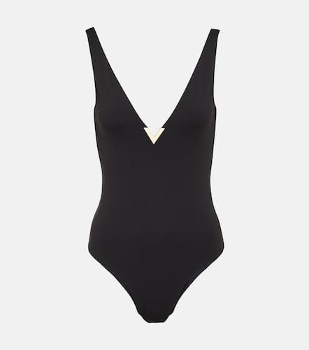 Valentino V-neck swimsuit - Valentino - Modalova