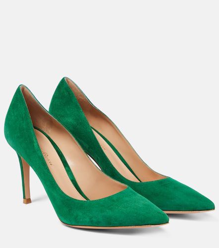 Gianvito 85 suede pumps - Gianvito Rossi - Modalova