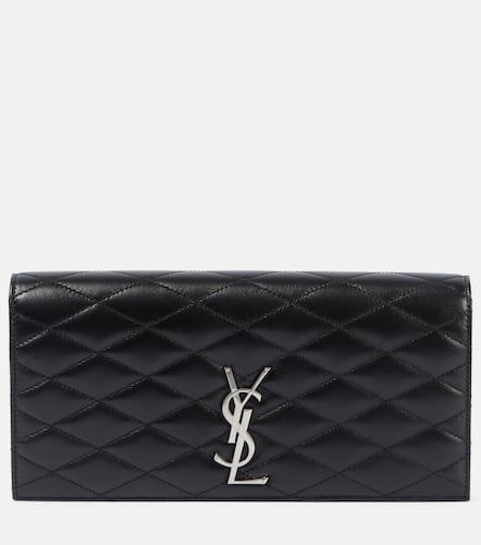 Kate quilted leather clutch - Saint Laurent - Modalova