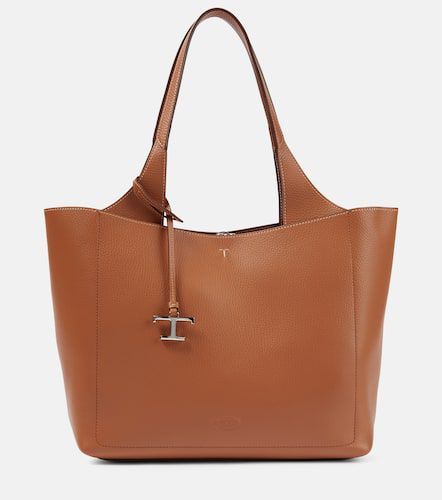 Tod's Medium leather tote bag - Tod's - Modalova